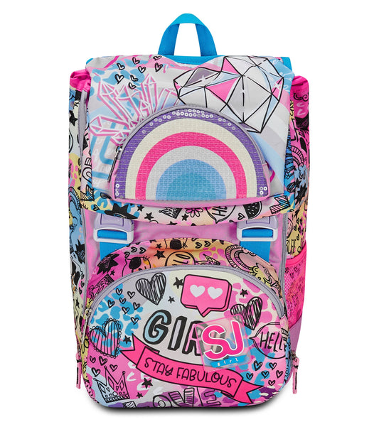 BIG EXTENSIBLE BACKPACK - COLORJAM