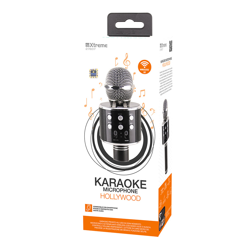 HOLLYWOOD KARAOKE MICROPHONE | Xtreme SPA