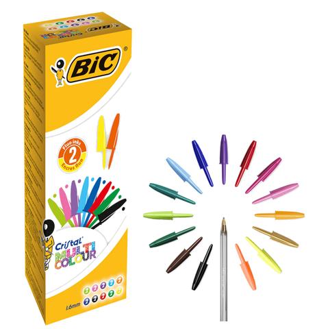 CF.20 BIC CRISTAL MULTICOLOUR PENS 926381 *