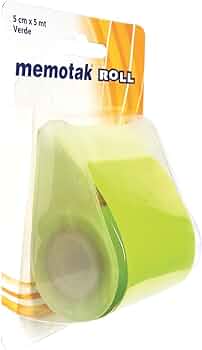 Memotak Roll blocks YELLOW cm.5 x mt. 5 -