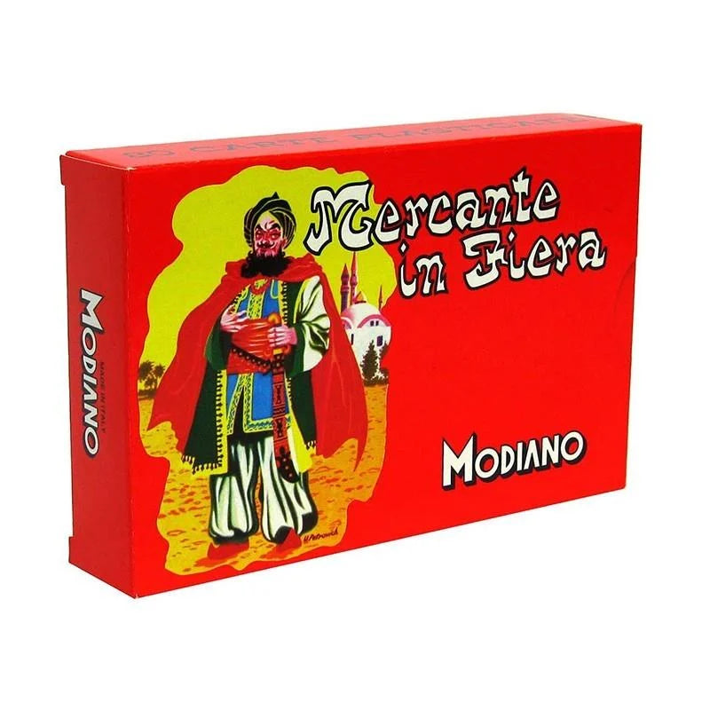 MERCHANT AT THE FAIR PLASTICIZED PLAYING CARDS MODIANO