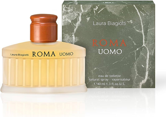 Laura Biagiotti, Roma Uomo, Eau de Toilette, 40 ml