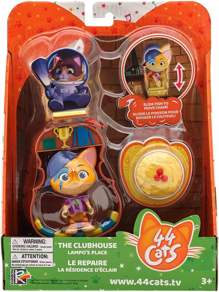 44 Cats - The Clubhouse - Lampo's Place Playset 