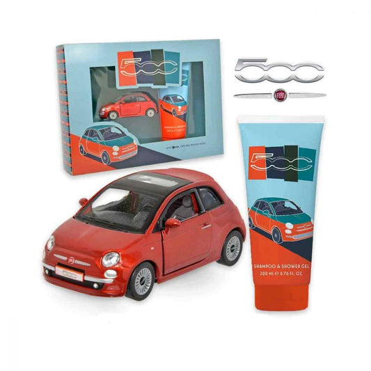 Fiat 500 Shampoo and Model Gift Box