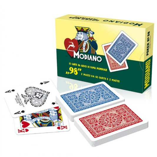 Carte da Gioco Modiano Ramino 98 - 2 mazzi