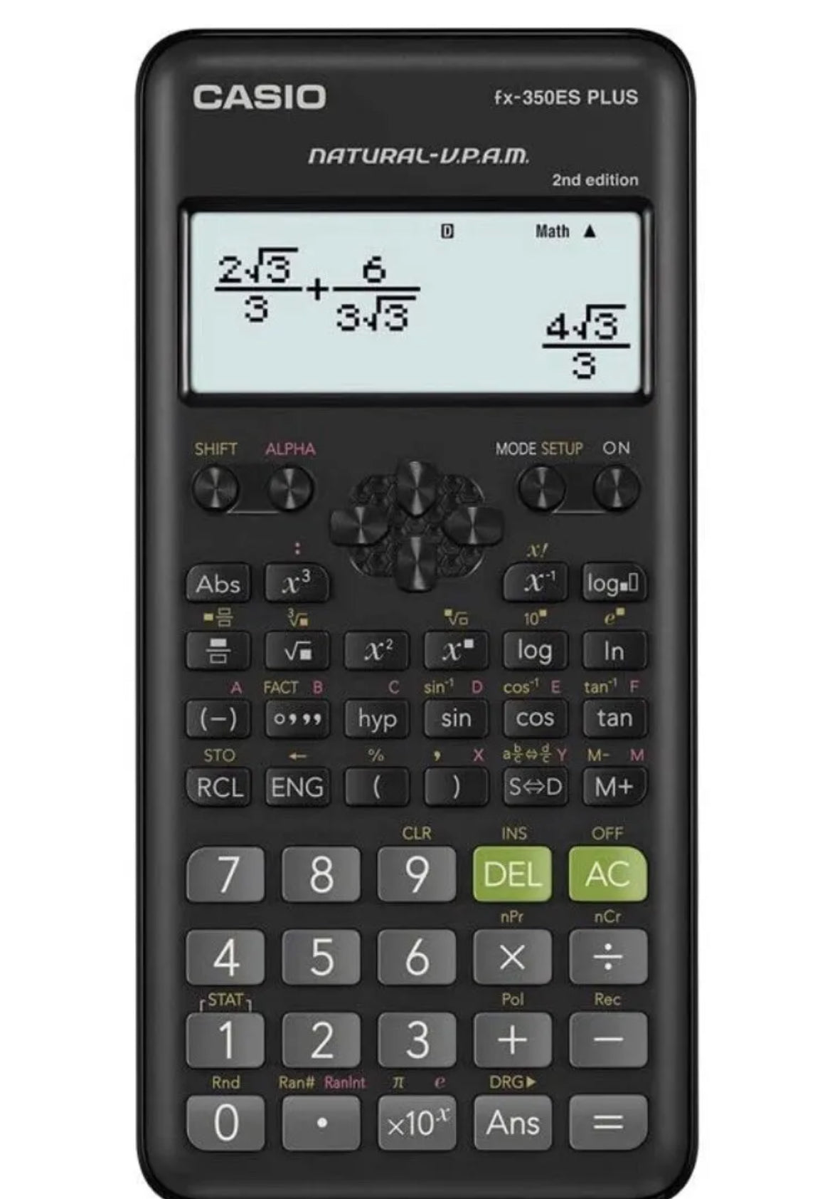 Casio FX-350ES PLUS-2 Calcolatrice scientifica