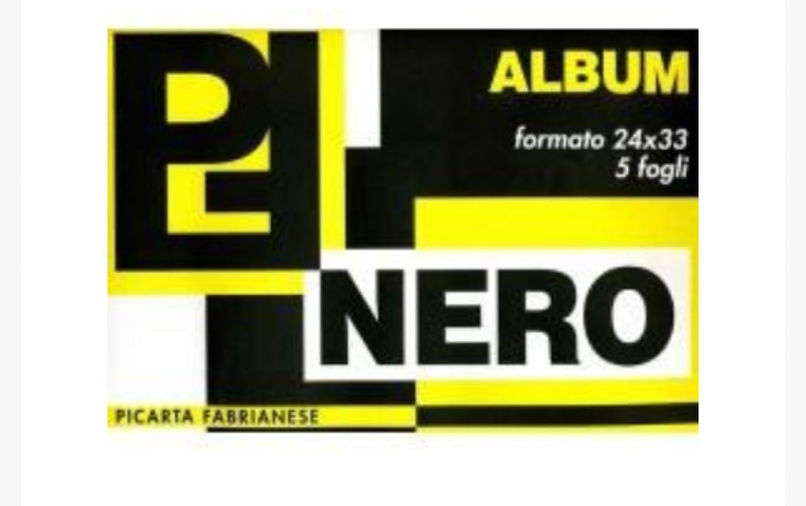 Album nero picarta fabrianese