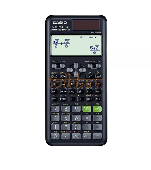 Casio FX-991ES Plus Calcolatrice Scientifica Fx 991 Es + FX991ES Nuovo Ce Logo