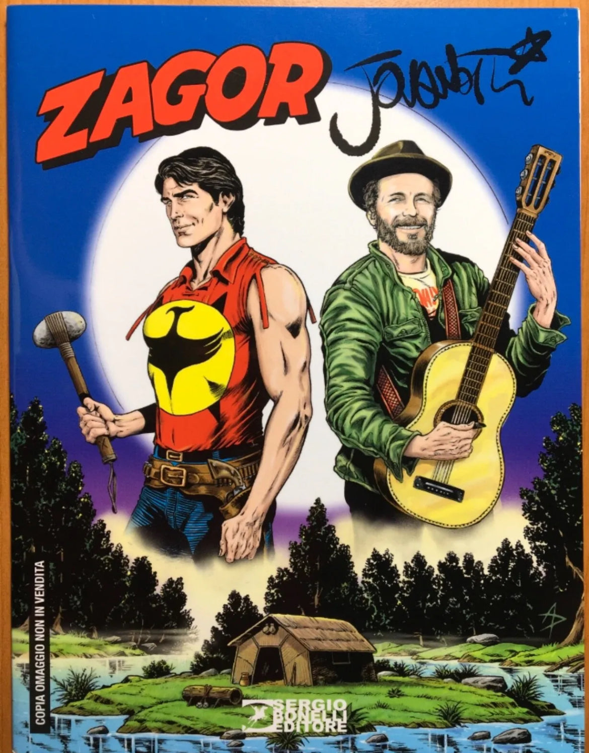 Zagor plus Jovanotti Nuovo Sealed insert. 