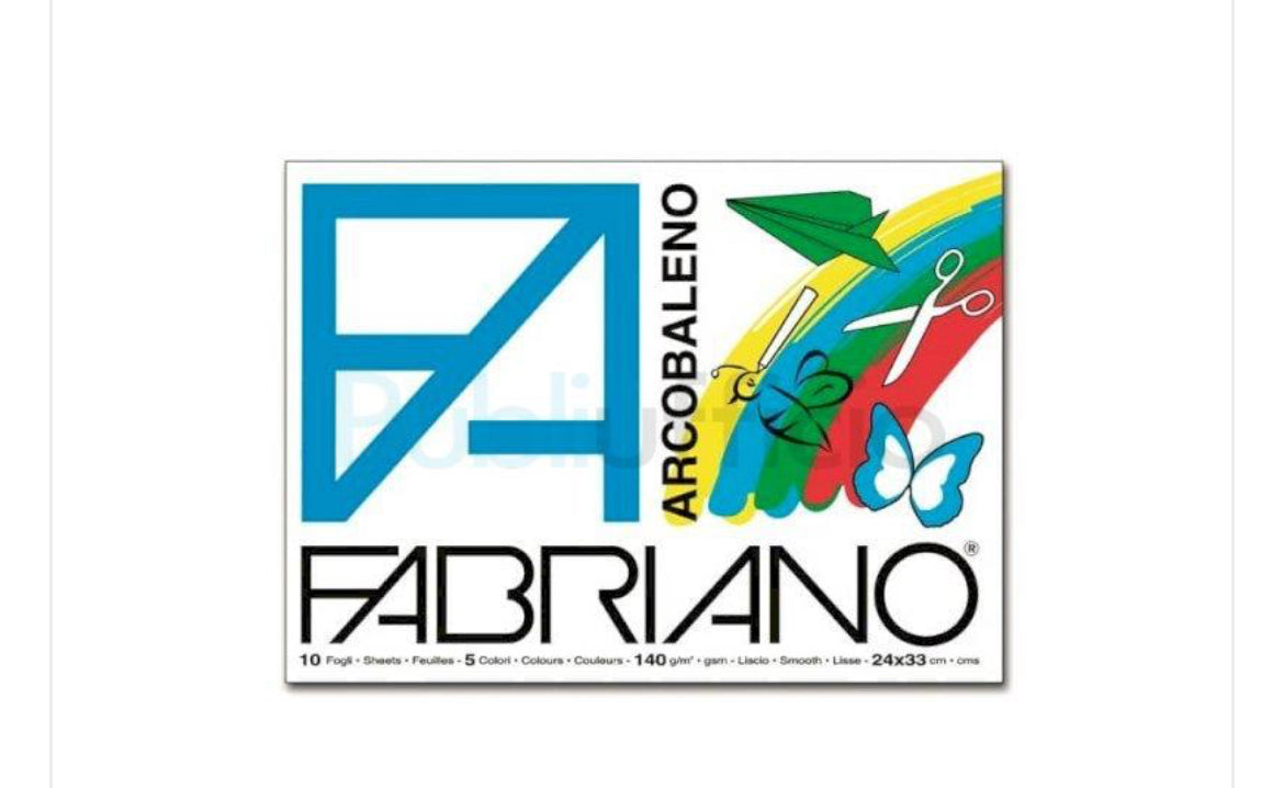 Fabriano rainbow album 140 grams