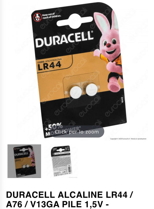 Duracell LR44 battery