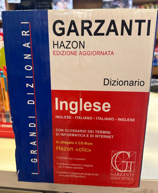 Il nuovo dizionario Hazon - Garzanti. Inglese-italiano, italiano-inglese