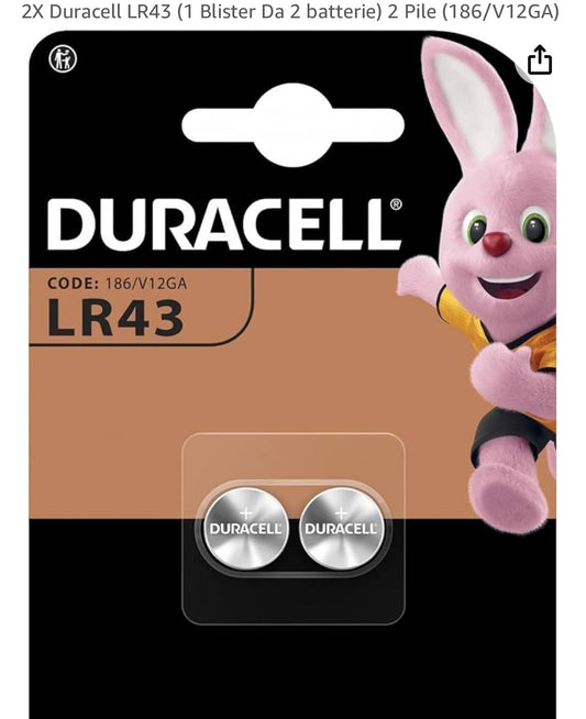 Duracell LR43 battery