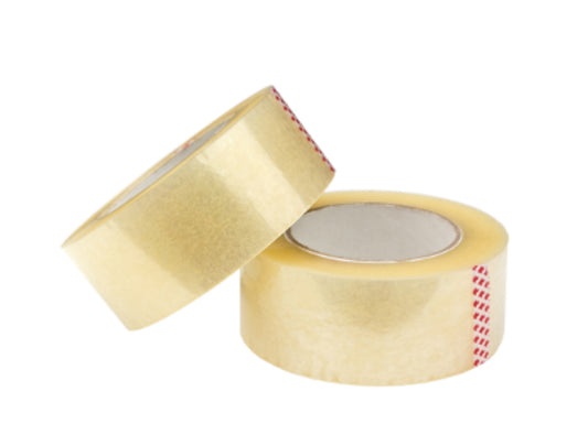 Transparent packing tape