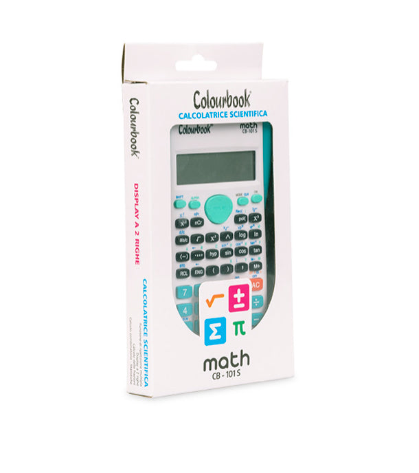 Calcolatrice scientifica Colourbook math CB-101S