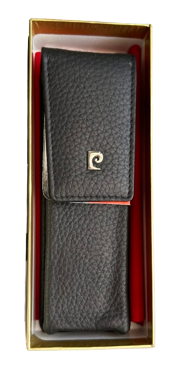 PIERRE CARDIN BLACK PEN CASE