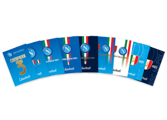 QUADERNI Maxi SSC Napoli Campioni d'Italia 100gr. - Q