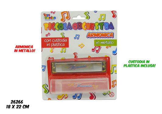 ARMONICA TOYS GARDEN CON CUSTODIA IN PLASTICA