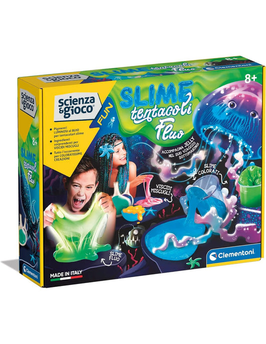 Fluo Tentacles Slime CLEMENTONI