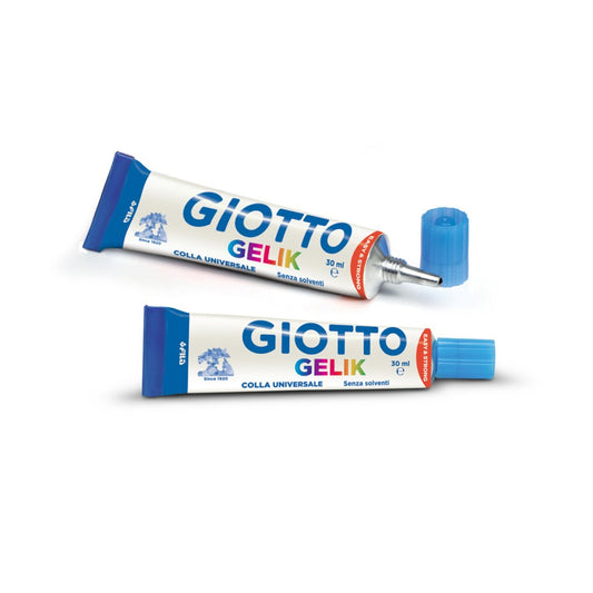 Colla Giotto Gelik in tubetto da 30ml Ideale per tutti i lavori di