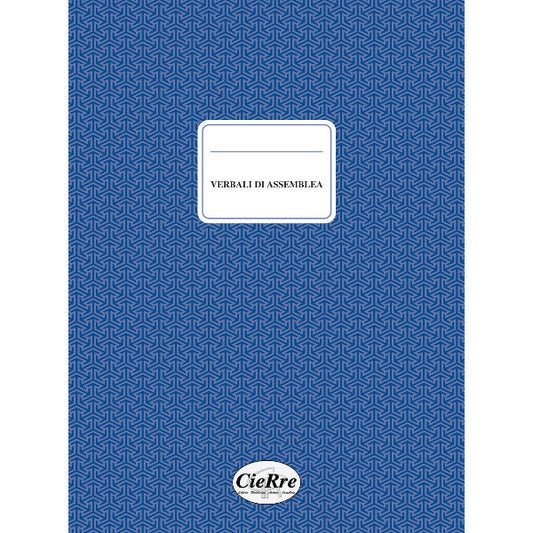 GENERAL MEETING MINUTES REGISTER 31X24cm USOMANO, Company, Cierre Registri