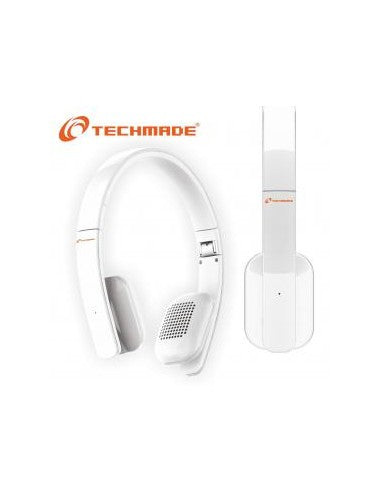 TECHMADE AACTMHS003BLK WHITE HEADPHONE