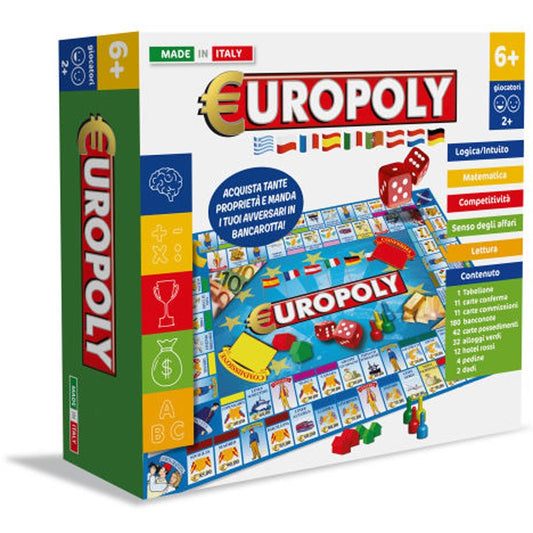 EUROPOLY BOARD GAME UNOGIOCHI