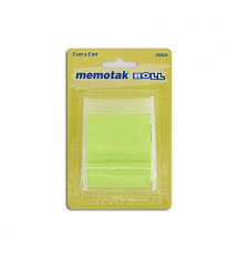 Memotak Roll blocks YELLOW cm.5 x mt. 5 -