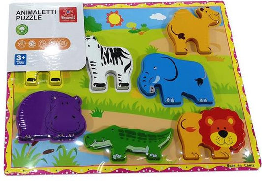 ANIMALETTI PUZZLE WOOWORLD