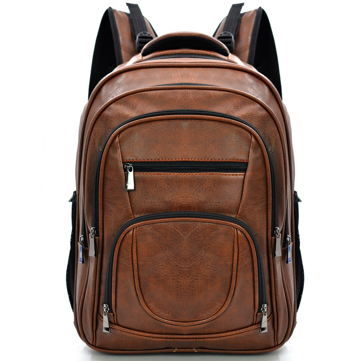 POLOROMANO LARGE MEN'S LEATHER BACKPACK