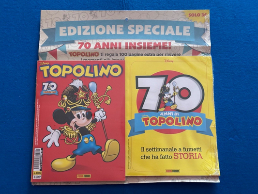 MICKEY MOUSE N.3306 *SPECIAL EDITION 70 YEARS TOGETHER*