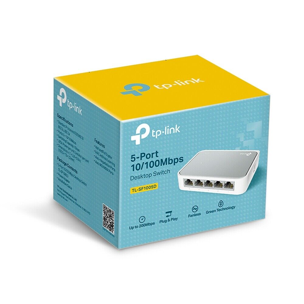 TL-SF1005D 5 PORTS 10/100Mbps DESKTOP SWITCH TP-LINK