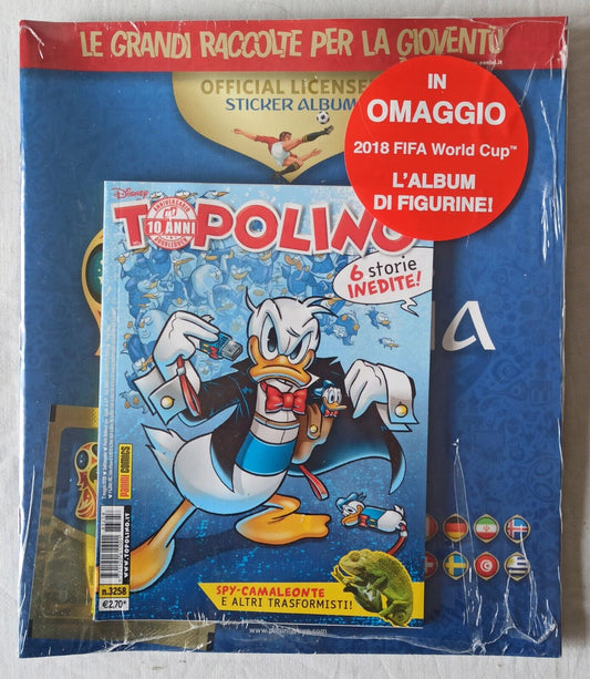 MICKEY MOUSE 3258 blister pack with Panini album!!!!