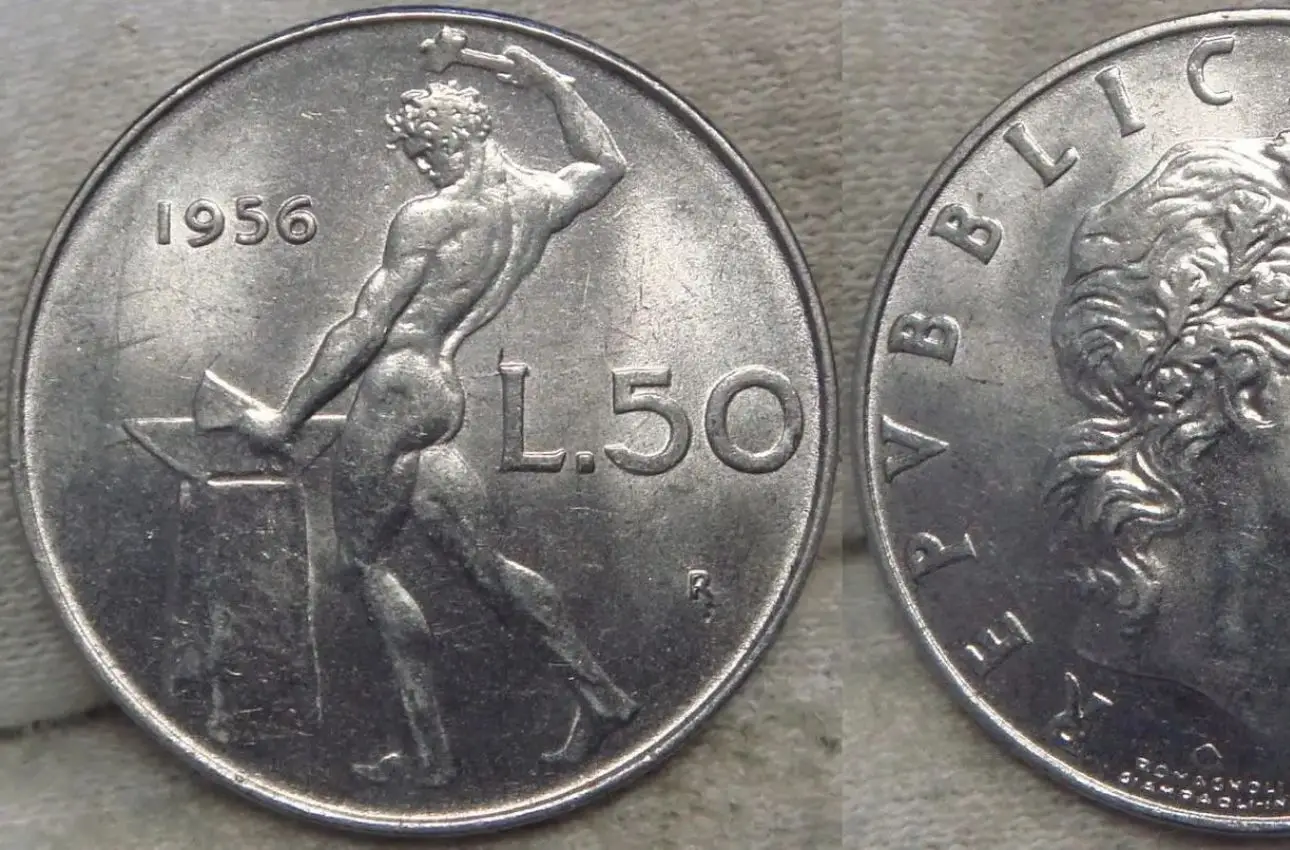 Moneta da 50 lire del 1954 può superare i 1.000 euro di valore Moneta da 50 lire del 1954 può superare i 1.000 euro di valore
